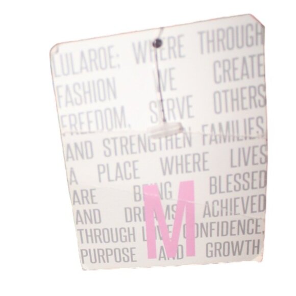 LuLaRoe Julia T-Shirt Dress Red Blue and Geometrics Size M, NWT's - Picture 7 of 8